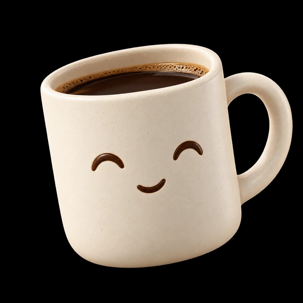 Cuppa, la tasse en céramique qui sourit, mascotte de Caffio